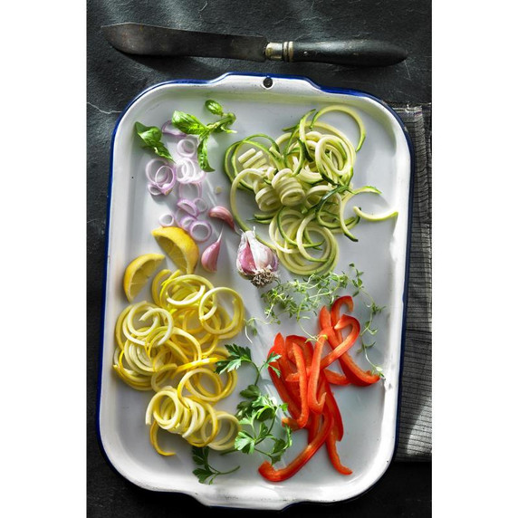 Kitchenaid® 5 Blade Spiralizer with Peel, Core and Slice KSM1APC Kitchenaid® 5 Blade Spiralizer with Peel, Core and Slice KSM1APC