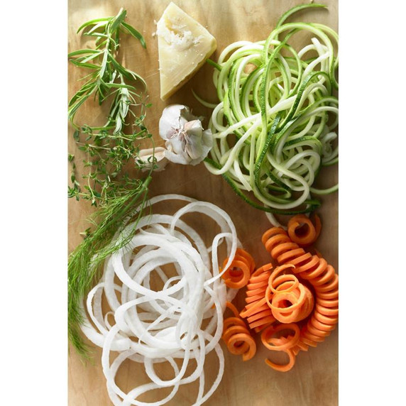 Kitchenaid® 5 Blade Spiralizer with Peel, Core and Slice KSM1APC Kitchenaid® 5 Blade Spiralizer with Peel, Core and Slice KSM1APC