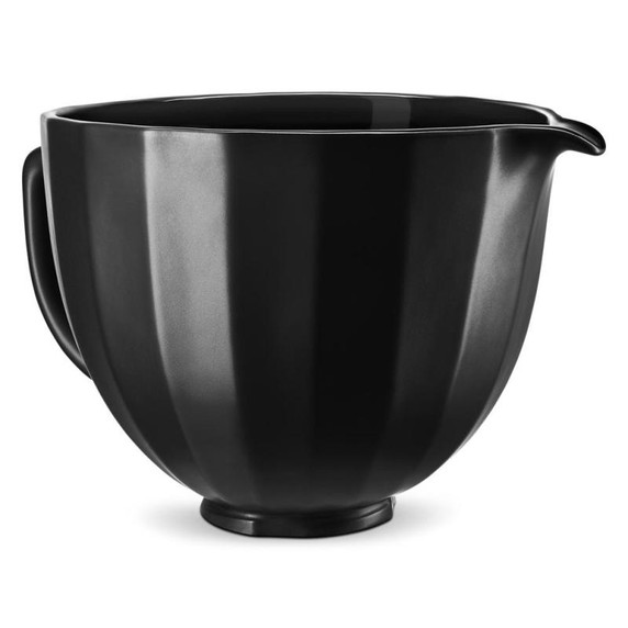 Kitchenaid® 5 Quart Black Shell Ceramic Bowl KSM2CB5PBS Kitchenaid® 5 Quart Black Shell Ceramic Bowl KSM2CB5PBS