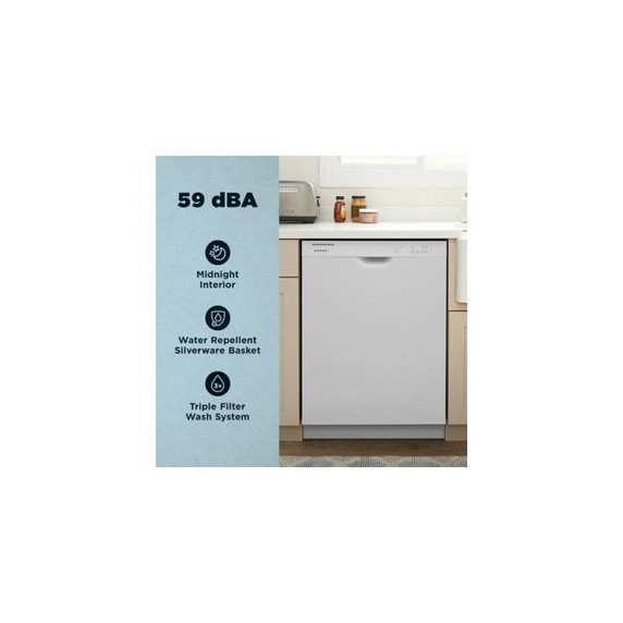 Amana® Dishwasher with Midnight Interior ADFS2524RW