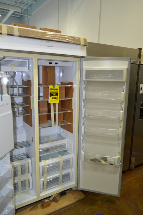 Clearance - KitchenAid KBSD602ESS Built In Refrigerator, 42 inch Width, ENERGY STAR Certified, Counter Depth, 25.0 cu. ft. Capacity, Stainless Steel colour
