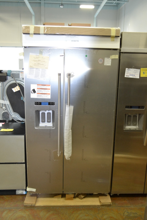Clearance - KitchenAid KBSD602ESS Built In Refrigerator, 42 inch Width, ENERGY STAR Certified, Counter Depth, 25.0 cu. ft. Capacity, Stainless Steel colour