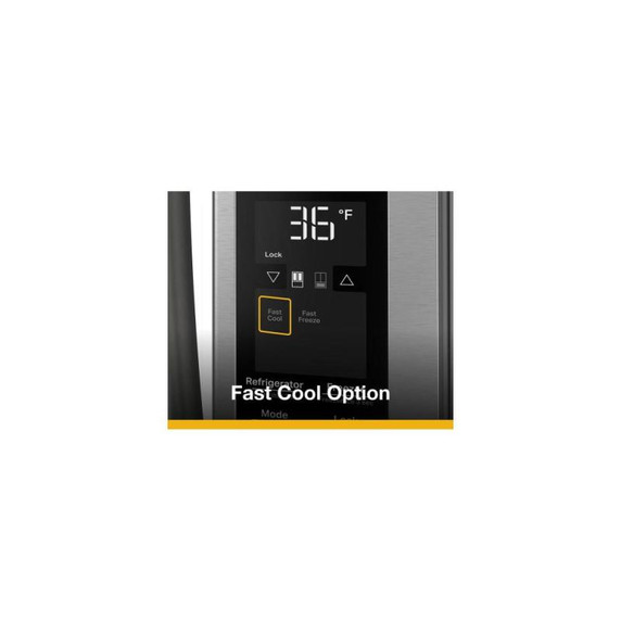 Whirlpool® 36-Inch French Door Refrigerator with Ice Maker - 31 cu. ft. WRFF3136SZ