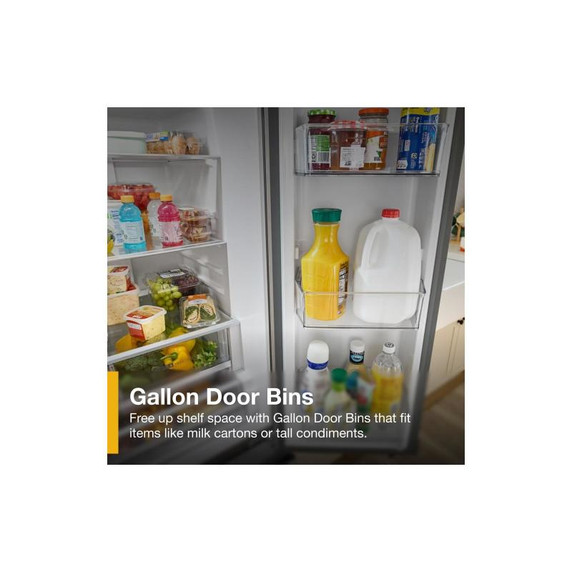 Whirlpool® 36-Inch French Door Refrigerator with Interior Water Dispenser - 31 cu. ft. WRFF3336SZ Whirlpool® 36-Inch French Door Refrigerator with Interior Water Dispenser - 31 cu. ft. WRFF3336SZ