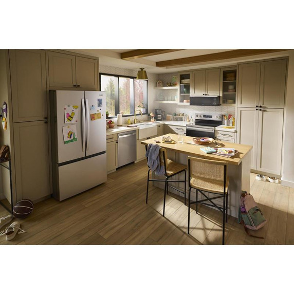 Whirlpool® 36-Inch French Door Refrigerator with Interior Water Dispenser - 31 cu. ft. WRFF3336SZ