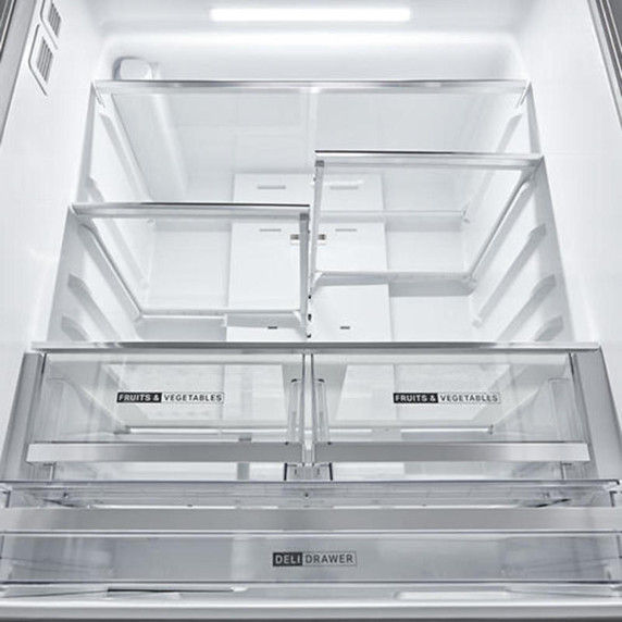 Whirlpool® 36-Inch French Door Refrigerator with In-Door Water and Ice Maker - 30 cu. ft. WRFF3536SZ