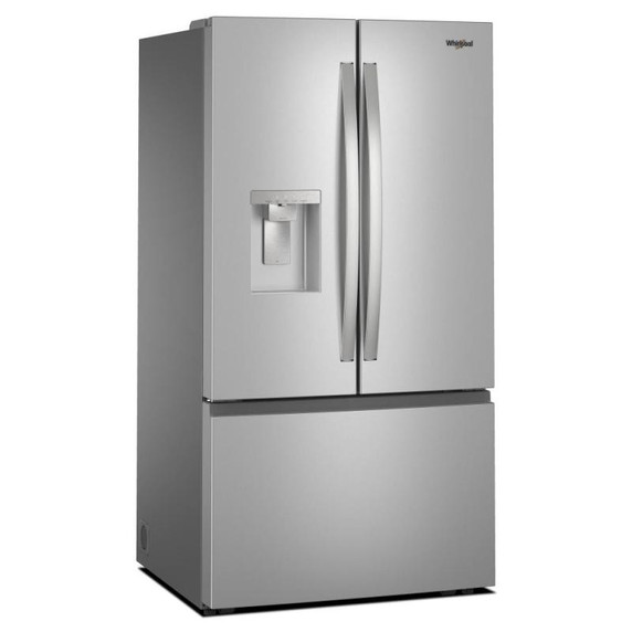 Whirlpool® 36-Inch French Door Refrigerator with In-Door Water and Ice Maker - 30 cu. ft. WRFF3536SZ