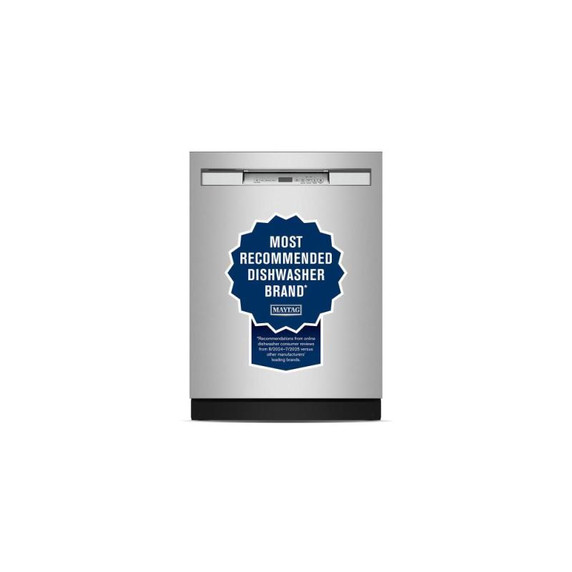Maytag® Front Control Dishwasher with PowerBlast® cycle and Heated Dry MDFS3924RZ