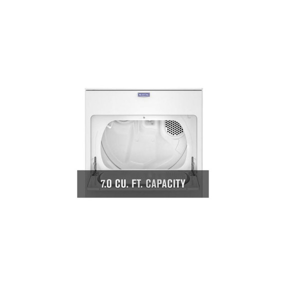 Maytag® Top Load Gas Wrinkle Prevent Dryer - 7.0 cu. ft. MGD4005SW