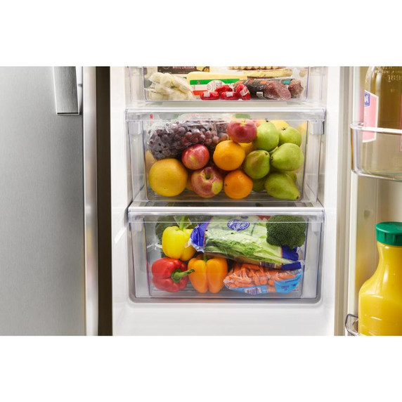 Whirlpool® 36-inch Full Depth Side-by-Side Refrigerator with TruCool™ System WRSF5536RZ