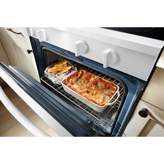 Whirlpool® 30-Inch Electric Range with Air Cooking Technology and No Preheat Air Fry YWFES7030SW