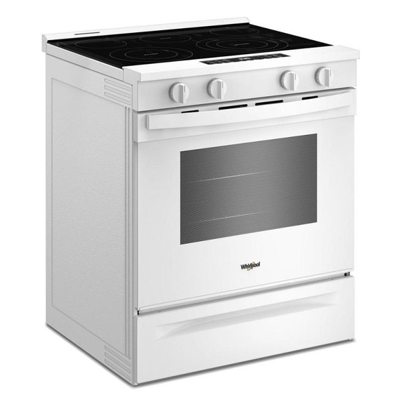 Whirlpool® 30-inch Electric Range with Air Cooking Technology YWSES5030SW