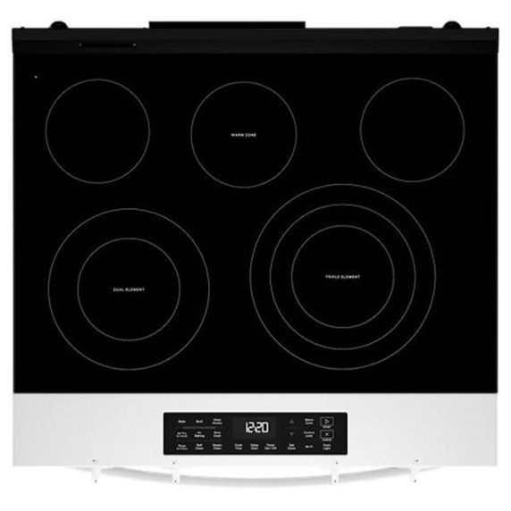 Whirlpool® 30-inch Electric Range with Air Cooking Technology YWSES5030SW