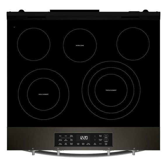 Whirlpool® 30-inch Electric Range with Air Cooking Technology YWSES5030SV