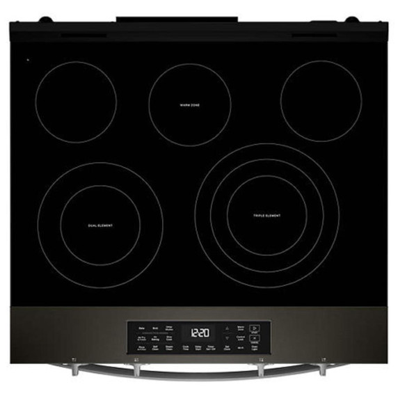 Whirlpool® 30-inch Electric Range with Air Cooking Technology YWSES5030SV
