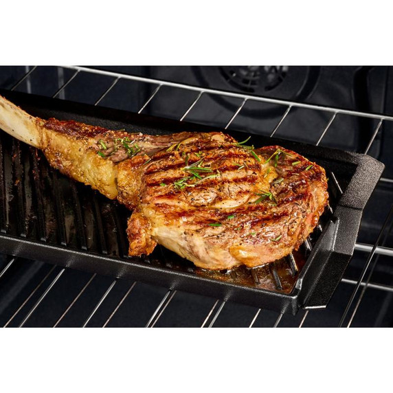 Maytag® 30-Inch Wide Freestanding Electric Range with Grill Mode and No Preheat Air Fry - 5.3 Cu. Ft. YMFES7030SZ