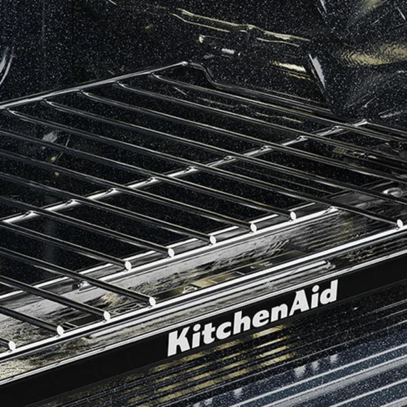 Kitchenaid® 5.0 Cu. Ft. Smart Slide-in Gas Range with Convection Cooking Modes and 2-in-1 Burner KSGS530SPS