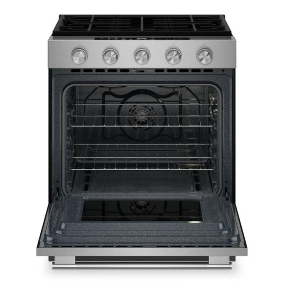 Kitchenaid® 5.0 Cu. Ft. Smart Slide-in Gas Range with Convection Cooking Modes KSGS330SPS
