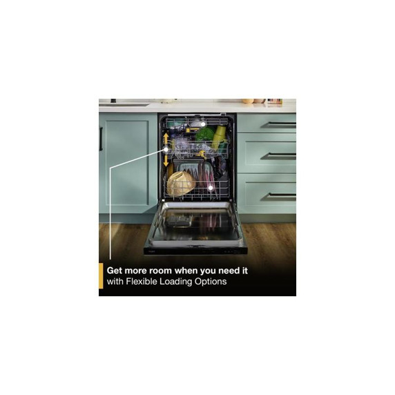 Whirlpool® 24-Inch Dishwasher with Total Coverage Wash Action and Auto Open Air Dry in Fingerprint Resistant Stainless Steel WDPS8024SZ