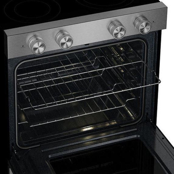 Kitchenaid® 5.3 Cu. Ft. Freestanding Electric Range with Convection Cooking Modes YKFES530SPS