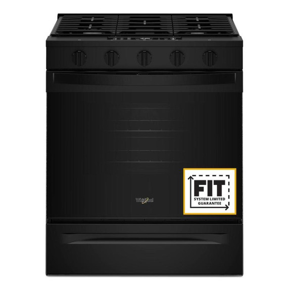 Whirlpool® 30-inch Gas Range with Air Cooking Technology WSGS5030SB