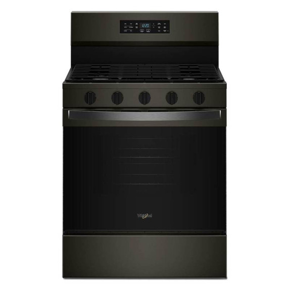 Whirlpool® 30-inch Gas Range with Air Cooking Technology WFGS5730SV