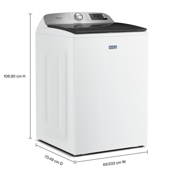 Maytag® 6.0 Cu. Ft. Pet Pro Top Load Agitator Washer with Extra Power and Sanitize Cycle with Oxi MTW7205RW