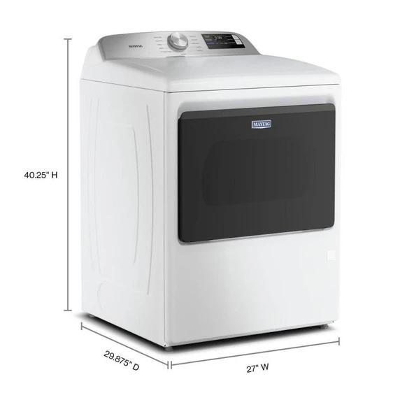 Maytag® 7.4 Cu. Ft. Top Load Electric Dryer with Extra Power and Advanced Moisture Sensing YMED6205RW