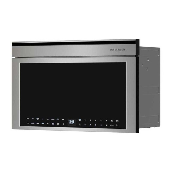 KitchenAid® Built-In More-in-One Convection Microwave Oven with Air Fry Mode YKMBT730SPS