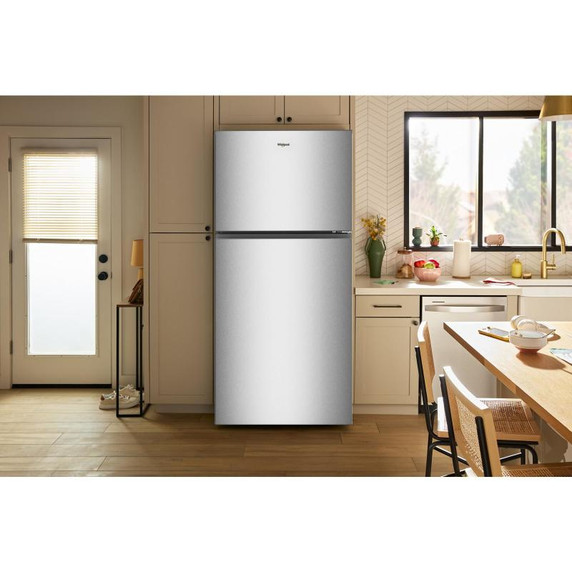 Whirlpool® 29.5-inch Wide Top Freezer Refrigerator with Total Coverage Cooling - 19 Cu. Ft. WRTX5419SZ Whirlpool® 29.5-inch Wide Top Freezer Refrigerator with Total Coverage Cooling - 19 Cu. Ft. WRTX5419SZ