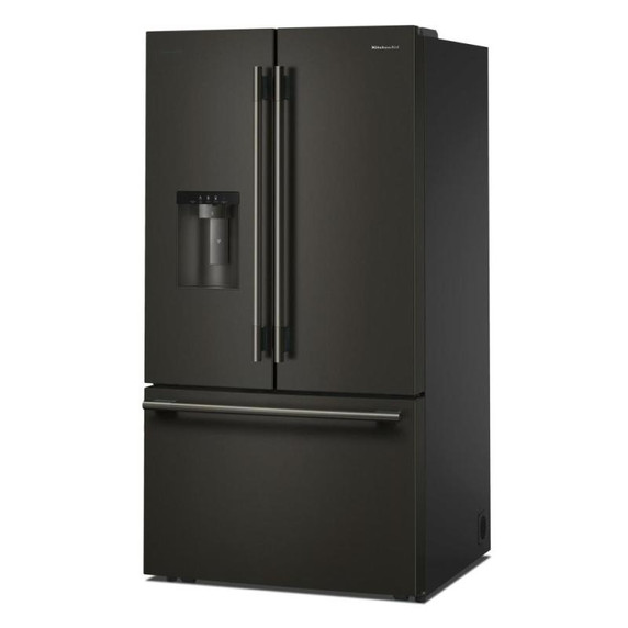 Kitchenaid® 30 cu. ft. French Door Refrigerator with Exterior Water and Ice KRFF436SBE