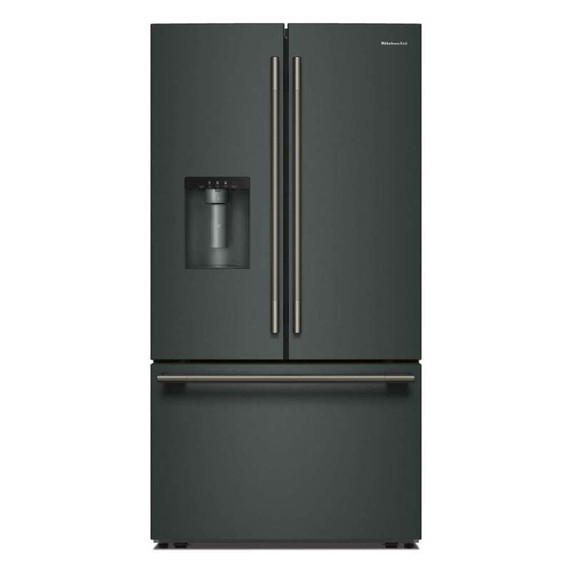 Kitchenaid® 30 cu. ft. French Door Refrigerator with Exterior Water and Ice KRFF436SJP