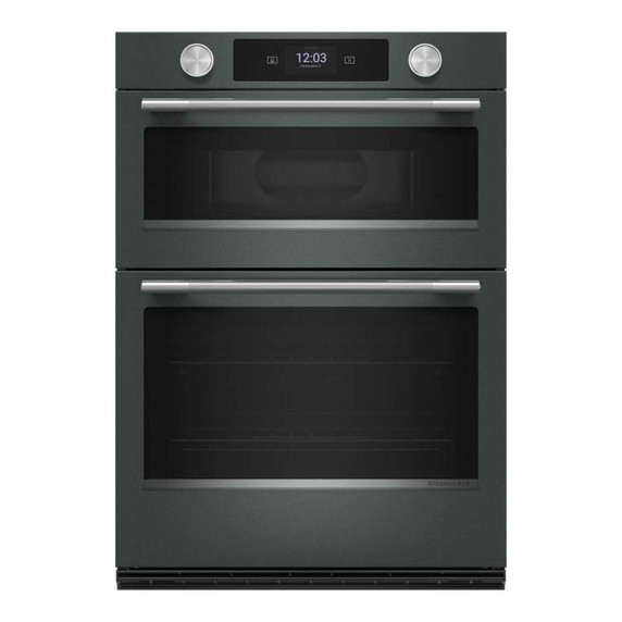 Kitchenaid® 30-inch Smart Electric Combo Wall Oven with Assisted Cooking Modes - Juniper KOEC730SJP
