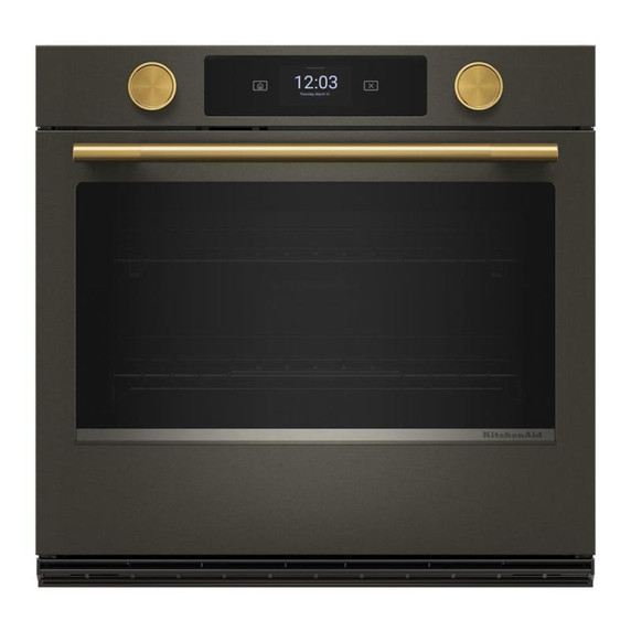 Kitchenaid® Smart Single Wall Oven with Assisted Cooking Modes KOES730SBE
