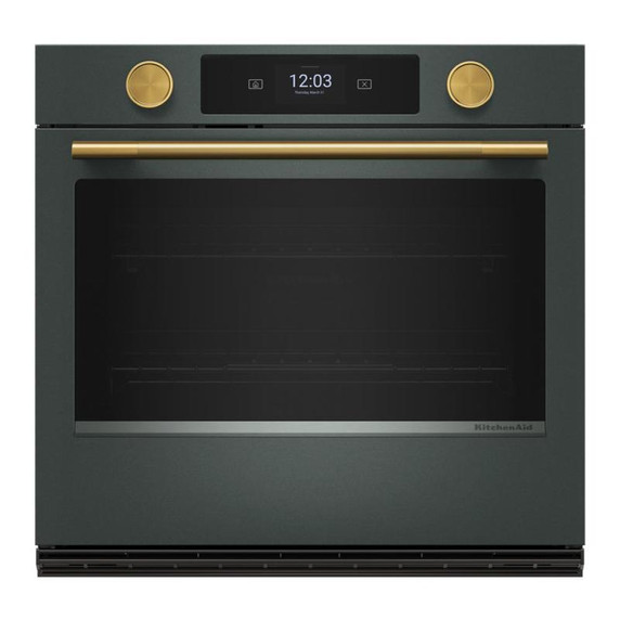 Kitchenaid® Smart Single Wall Oven with Assisted Cooking Modes KOES730SJP