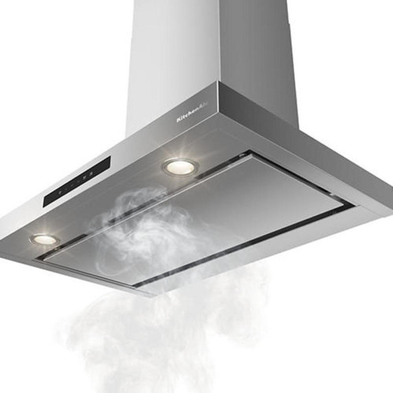 KitchenAid® 30-inch Wall-Mount, 4-Speed Canopy Hood KVWC730SSS