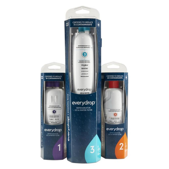 everydrop® Refrigerator Water Filter 4 - EDR4RXD1 (Pack of 1) EDR4RXD1