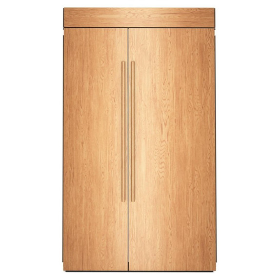 Kitchenaid® 30 Cu. Ft. 48" Built-In Panel-Ready Side-by-Side Refrigerator with Platinum Interior KBSN748TPA