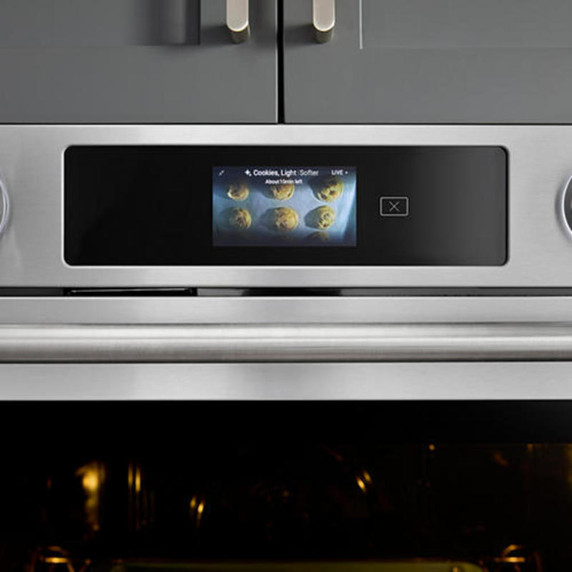 Kitchenaid® 30-inch Smart Electric Combo Wall Oven with Intelligent Cooking Camera - PrintShield™ Finish KOEC930SPS