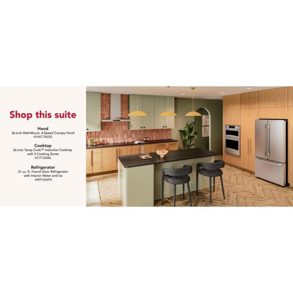 Kitchenaid® 30-inch Smart Electric Combo Wall Oven with Intelligent Cooking Camera - PrintShield™ Finish KOEC930SPS