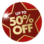 Christmas Savings up to 50% off - save now!