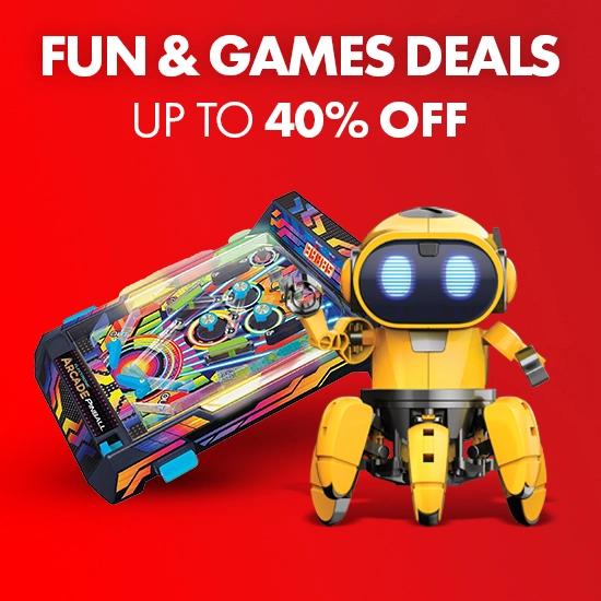 Save on Fun Stuff with our Toys and Games Deals