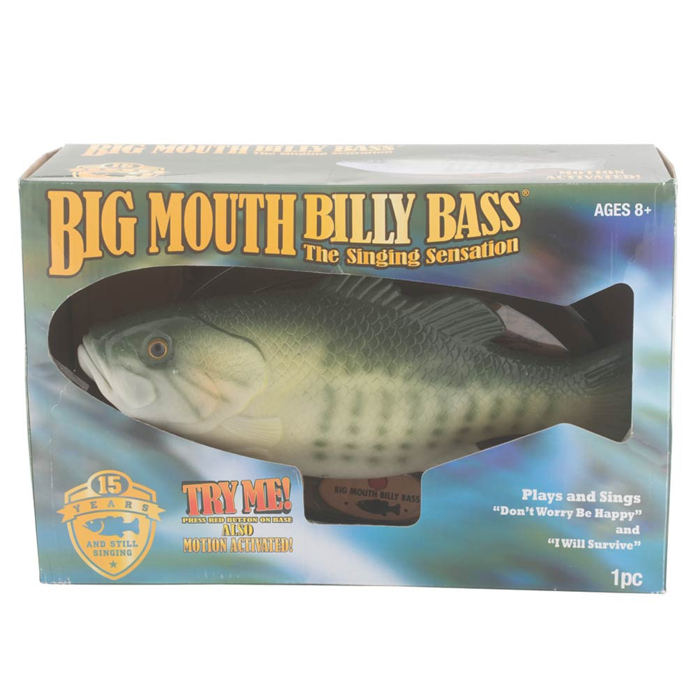 Big Mouth Billy Bass - 15th Anniversary Edition Moving Singing Fish