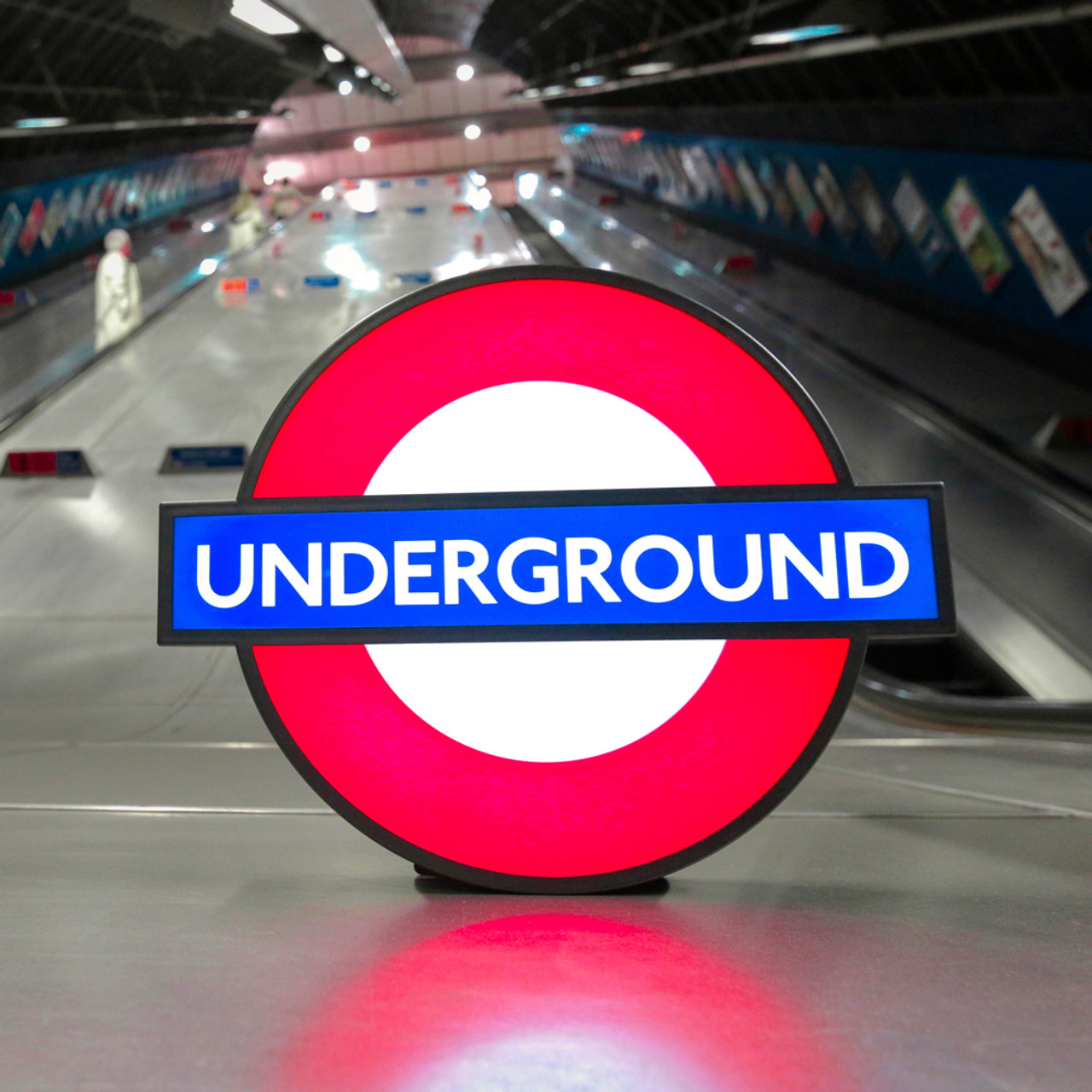 TFL London Underground Lightbox with 10 Tube Stations