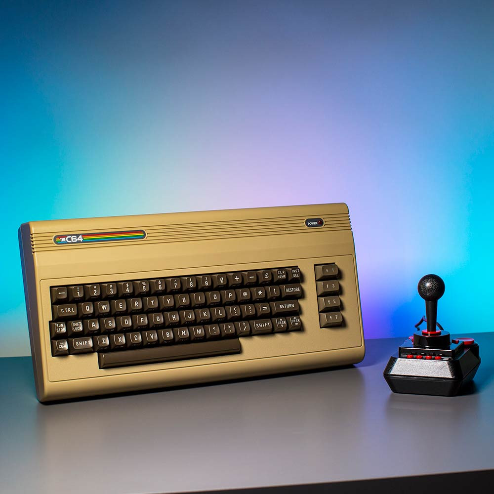 The C64 Retro Gaming Console with Controller | Menkind