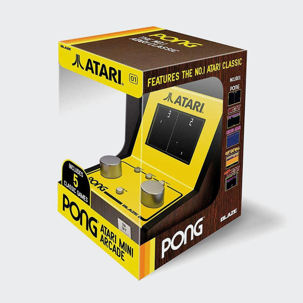 Atari Pong Mini Arcade レトロアーケード　ミニアーケード Atari Mini Retro Arcade Pong