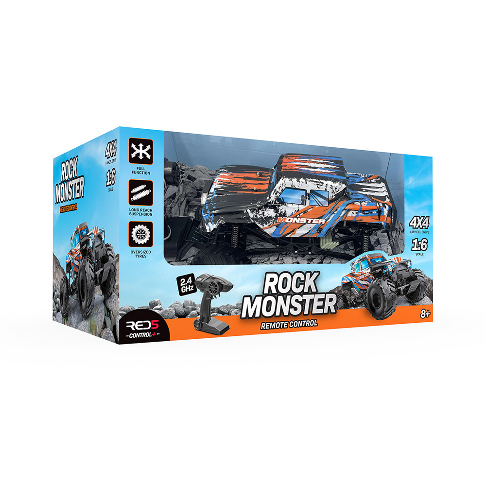RED5 Remote Control Rock Monster Truck V1 | Menkind