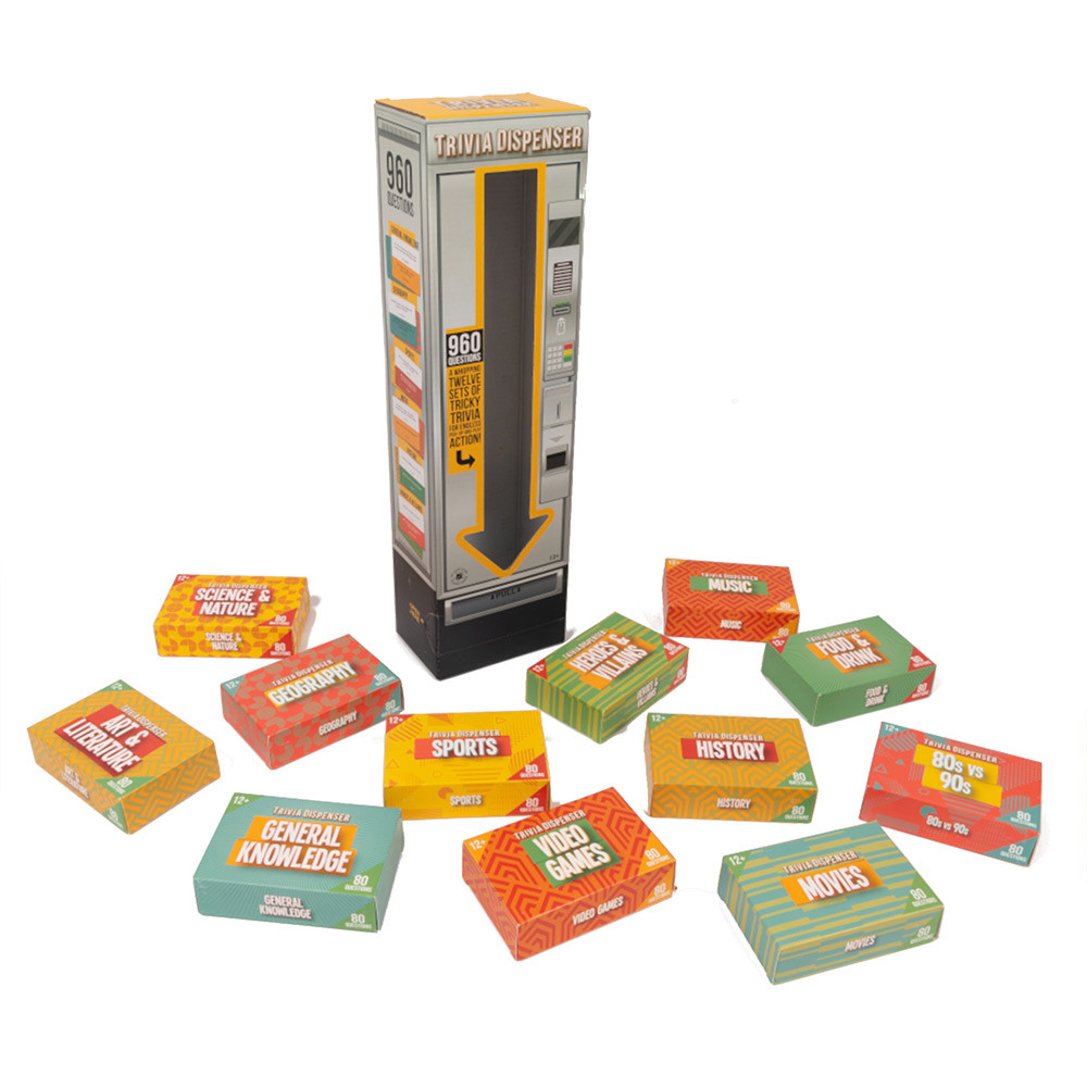 Professor Puzzle Trivia Dispenser | Menkind