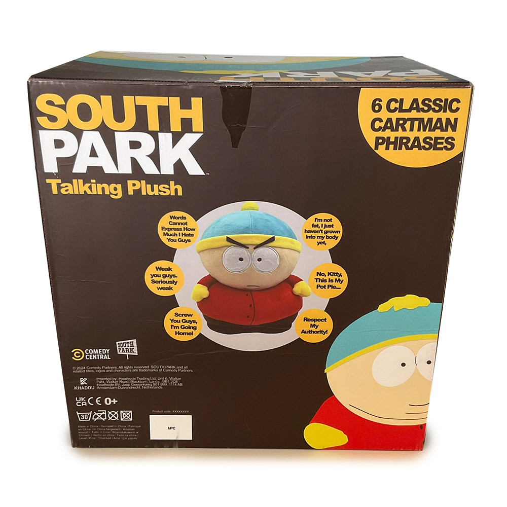 South Park: Talking Cartman Plush | Menkind