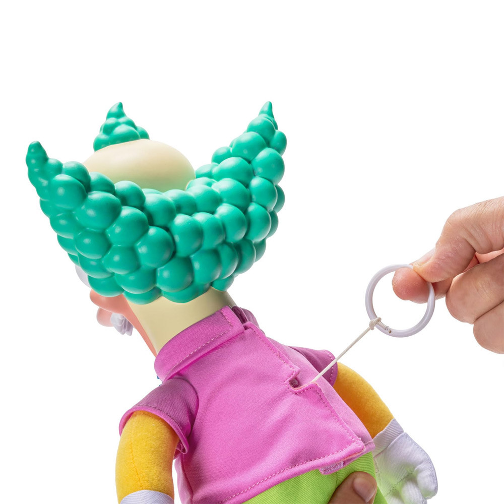 The Simpsons Krusty the Clown Talking Plush | Menkind
